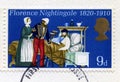 British Postage Stamp Commemorating Florence Nightingale