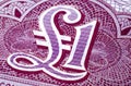 British Pound Royalty Free Stock Photo