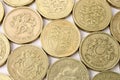 British Pound Coins Royalty Free Stock Photo