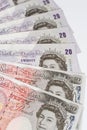 British pounds Royalty Free Stock Photo