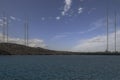 The British radar station at Cape Greko Royalty Free Stock Photo