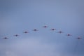 British Red Arrows Royalty Free Stock Photo