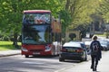 British Red Bus Royalty Free Stock Photo