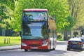 British Red Bus Royalty Free Stock Photo