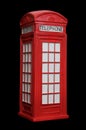 British Red Phone booth Royalty Free Stock Photo