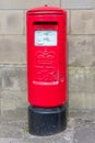 A bi-lingual British Red Postbox