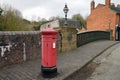 British red postbox