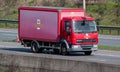 British Royal Mail lorry Royalty Free Stock Photo