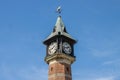 The British seaside town of Skegness in the East Lindsey a district of Lincolnshire, England, showing the an old towner on a