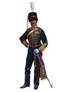 British soldier from 1850`s Crimean War - Horse Artillery