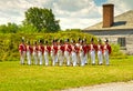 British soldiers in Fort George