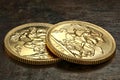 British Sovereign gold coins