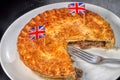 british steak and kidney pie Royalty Free Stock Photo