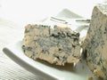 British stilton blue cheese Royalty Free Stock Photo
