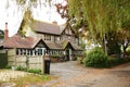 British stone house style scenic. Royalty Free Stock Photo