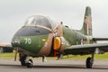 A British Strikemaster Mk 88 attack aircraft Royalty Free Stock Photo