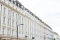 British style building, South Kensington, London Royalty Free Stock Photo
