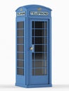 British telephone box Royalty Free Stock Photo