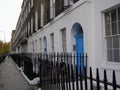 British terraced houses Royalty Free Stock Photo