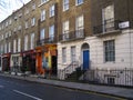 British terraced houses in London Royalty Free Stock Photo