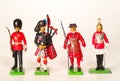 British Toy Soldiers Royalty Free Stock Photo