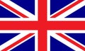 British flag.British flag.