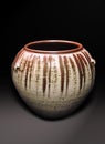 British vintage handmade studio stoneware ceramic pot art