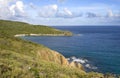 British Virgin Island shoreline Royalty Free Stock Photo