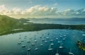 British Virgin Islands Caribbean Scenic View Royalty Free Stock Photo