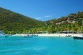 British Virgin Islands, Soggy Dollar Royalty Free Stock Photo