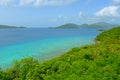 British Virgin Islands viewed from US Virgin Islands, USA Royalty Free Stock Photo