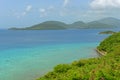British Virgin Islands viewed from US Virgin Islands, USA Royalty Free Stock Photo