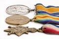 British war medals Royalty Free Stock Photo