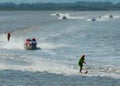 British Waterski Racing Royalty Free Stock Photo