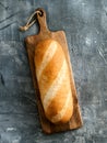 British White Bloomer or Baton loaf bread