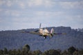 British World War 2 plane flying