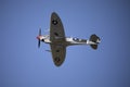 British World War 2 plane flying