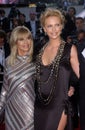 Britt Ekland,Charlize Theron Royalty Free Stock Photo