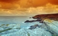 Brittany coast Royalty Free Stock Photo