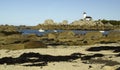 Brittany, Finistere: coastline of Kersaint Royalty Free Stock Photo