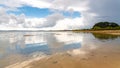 Brittany, panorama of the Morbihan gulf Royalty Free Stock Photo