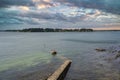 Brittany, view of the Morbihan gulf