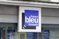 france bleu limousin logo sign front of locale radio network French in brive city