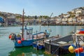 View of boats in Brixham harbour Devon on July 28, 2012
