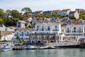 View of boats in Brixham Marina in Devon on July 28, 2012. Unidentified people