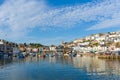 Brixham harbour Devon England UK