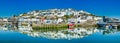 Brixham Harbour Mirror Image