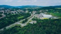 Brno-Bystrc the green district from above, Czech Republic Royalty Free Stock Photo