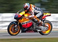 BRNO - Casey Stoner - Repsol Honda team Royalty Free Stock Photo