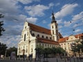 St James church in Brno Royalty Free Stock Photo